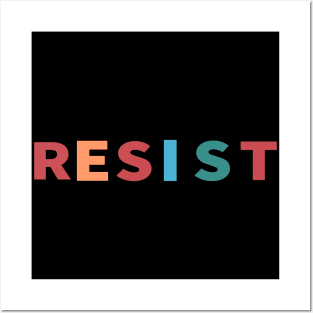 Resist Cool Inspirational Christian Posters and Art